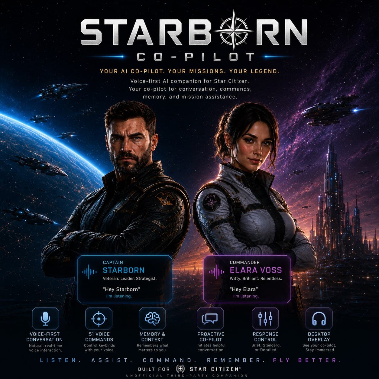 Starborn Co-Pilot product art